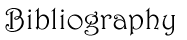 Bibliography